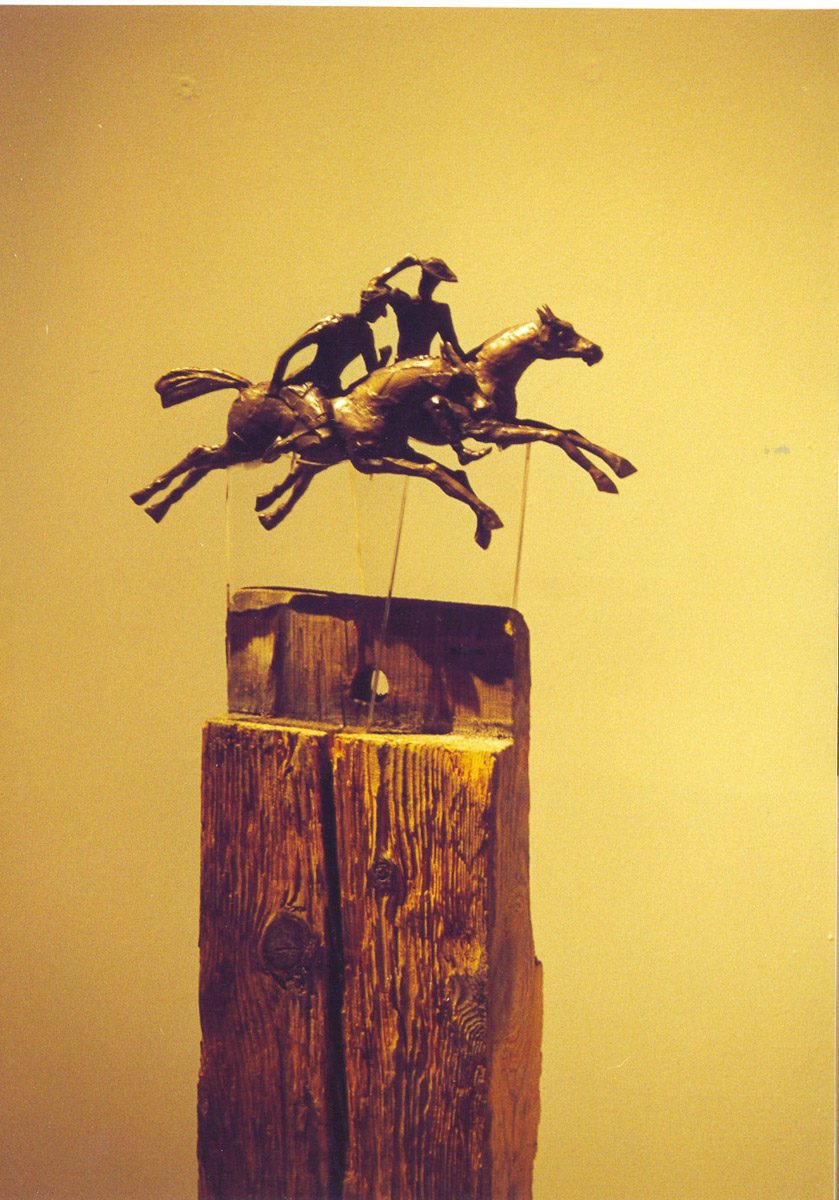Sculpture by Bente Kluge