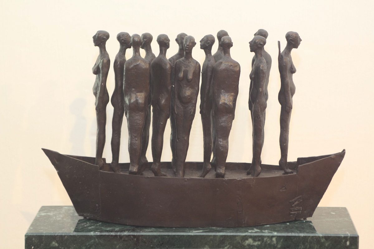 Sculpture by Bente Kluge