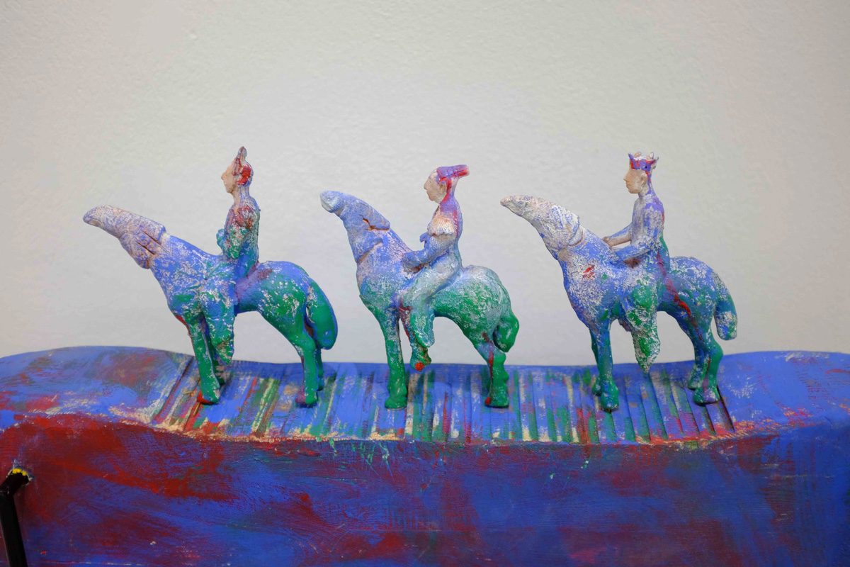 Sculpture by Bente Kluge