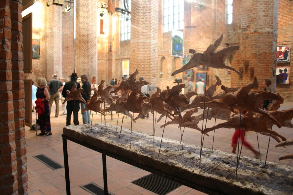 Sculpture by Bente Kluge