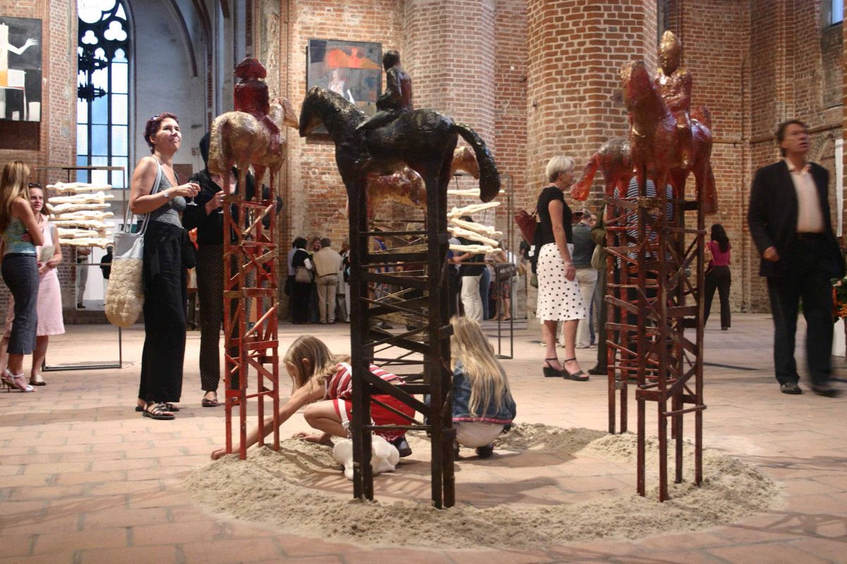 Sculpture by Bente Kluge