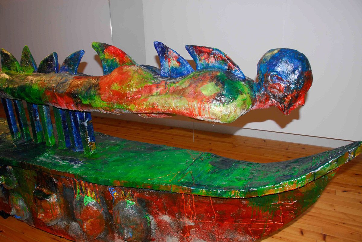 Sculpture by Bente Kluge