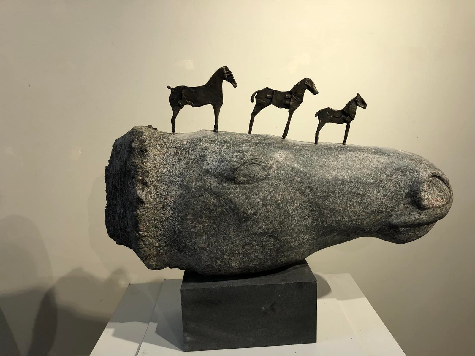 Sculpture by Bente Kluge