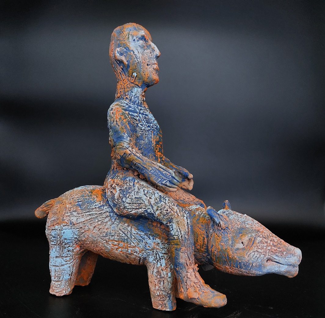 Sculpture by Bente Kluge