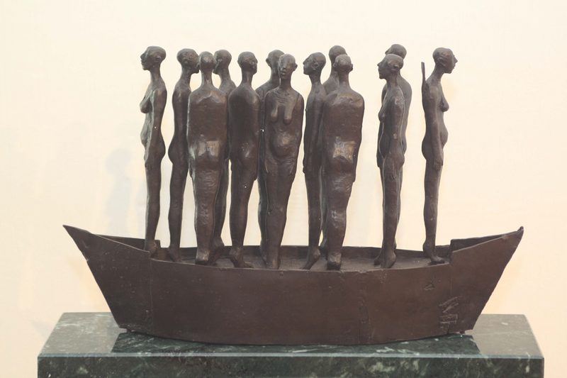 Sculpture by Bente Kluge