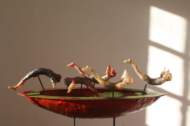 Sculpture by Bente Kluge