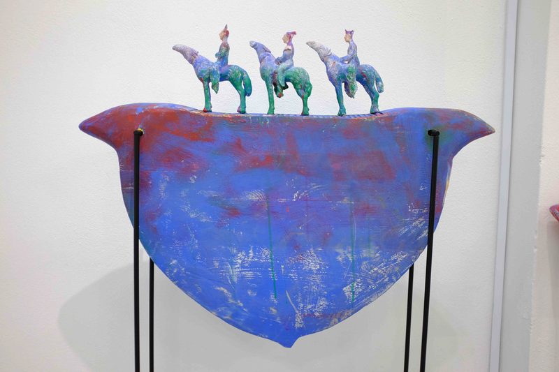 Sculpture by Bente Kluge